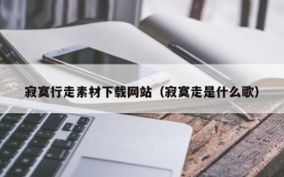 大理寂寞行走素材下载网站（寂寞走是什么歌）